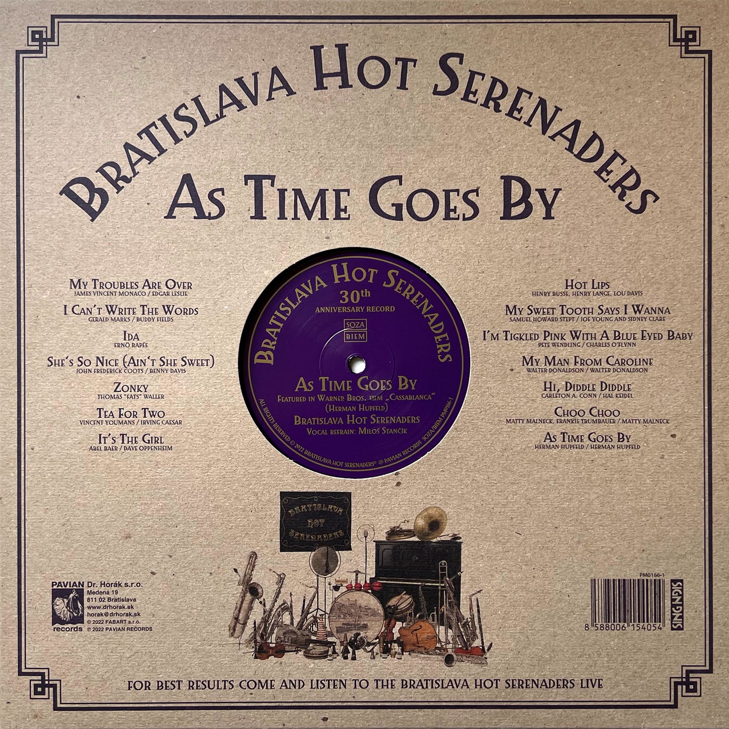 VINYL "As Time Goes By"